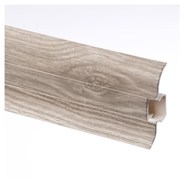 Lišta soklová PVC Cezar PREMIUM Classic Dub Sardínia M157 59x22x2200 mm – Obrázok 2