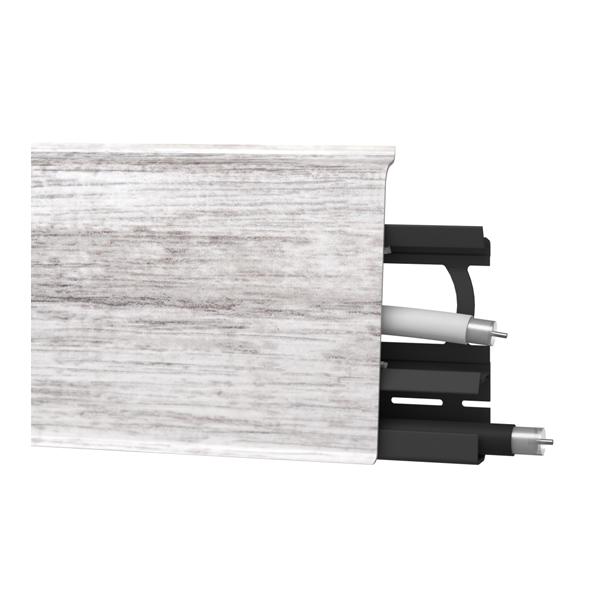 Lišta soklová PVC Arbiton INDO Dub Filadelfia 131 26x70x2500 mm