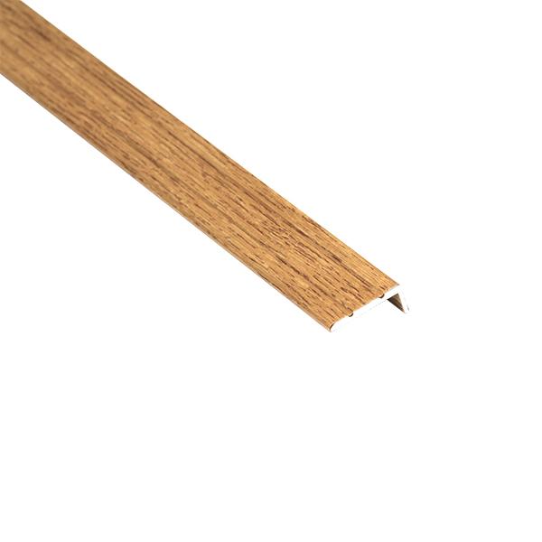 Profil AL schodový "L" 25x10 mm, fólia Dub zlatý 21, 2,7 m, samolepiaci, LSW10K Cezar