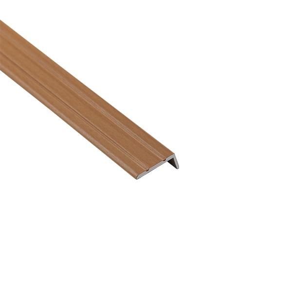 Profil AL schodový "L" 25x10 mm, fólia Buk 11, 1,35 m, samolepiaci, LSW10K Cezar