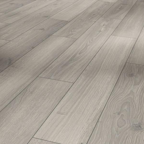 Parador Classic 1050 Dub Studioline šedý svetlý prírodne matná štruktúra široká lamela V-drážka 1744696 AC5/33 1285x194x8 mm