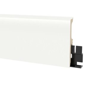 Lišta soklová PVC Arbiton VIGO 80 RAL 9003 Biela 01 80x15x2200 mm