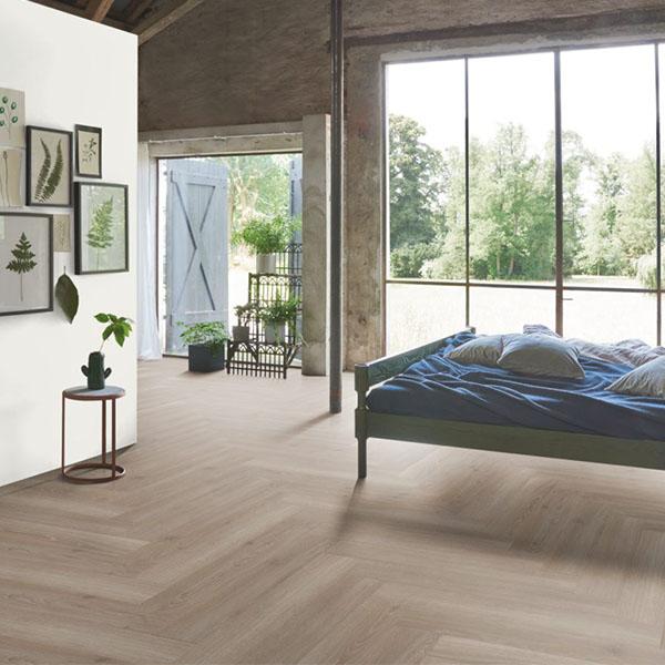 Parador Trendtime 3 HB Dub Skyline perlovo šedý prírodná matná štruktúra V-drážka, 1747861, 858x143x8 mm – Obrázok 2