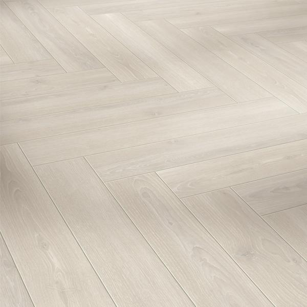 Parador Trendtime 3 HB Dub Skyline biely prírodná matná štruktúra V-drážka, 1747862, 858x143x8 mm