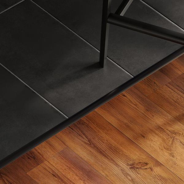 Profil AL prechodový 60 mm, elox Bronz tmavý 04, 2 m, samolepiaci oblý, LPO60K Cezar – Obrázok 2