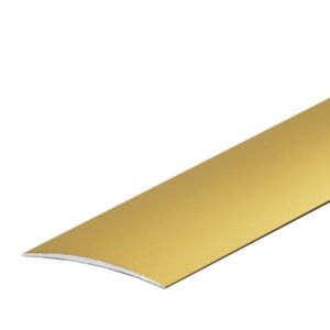 Profil AL prechodový 60 mm, elox Zlato 02, 2 m, samolepiaci oblý, LPO60K Cezar