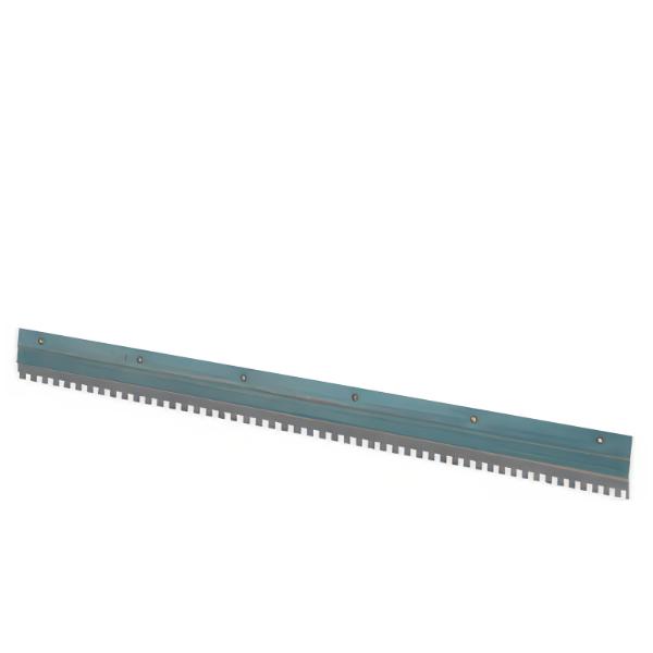 Náhradná planžeta R1 28 cm k stierke na nivelačky s výmennými planžetami, zuby 4x4 mm, Romus 94294 – Obrázok 2