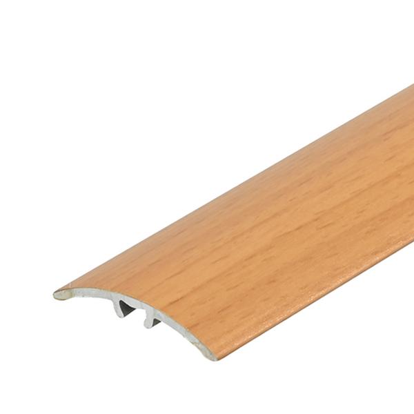 Profil AL prechodový 30 mm, fólia Buk 11, 0,93 m, samolepiaco-narážací oblý, LW305w1 Cezar