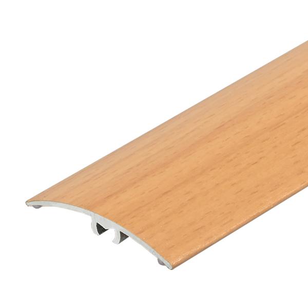Profil AL prechodový 37 mm, fólia Buk 11, 0,93 m, samolepiaco-narážací oblý, LW375w1 Cezar