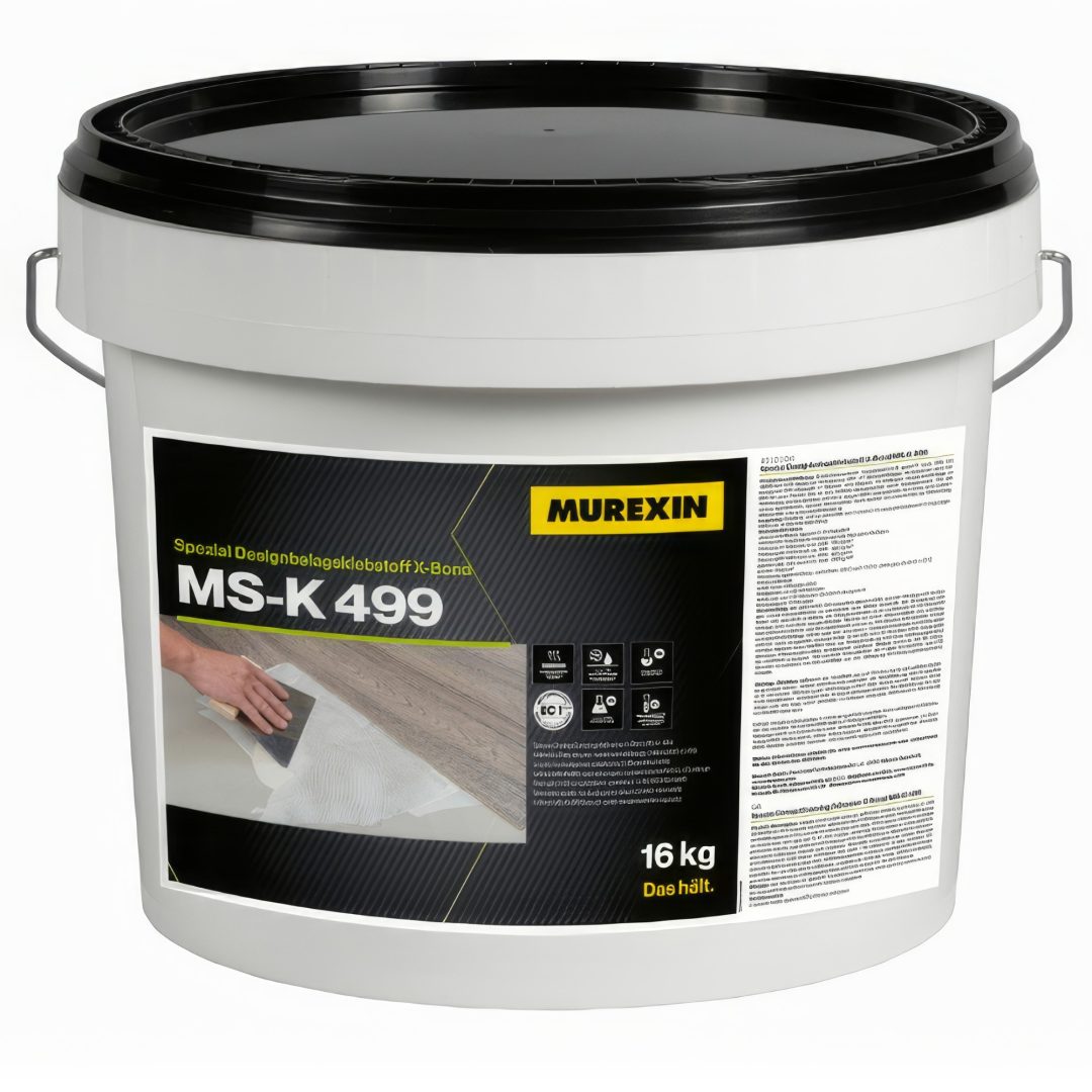 Lepidlo Murexin X-Bond MS-K499, 5 kg silanové, vodeodolné (na SPC, vinylové dielce, PVC rolky) – Obrázok 2