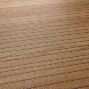 Obkladový panel Modee - Slab True wood Fluted Oak Asturia WMSLS 210 2800x1175x4 mm Wood