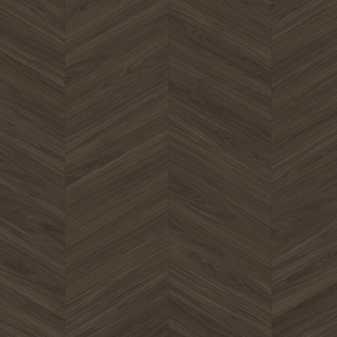 Vinyl Parador Trendtime 10 Chevron Dub Oxford tmavo hnedý štruktúra M4V, 1750866, 488x118x2,5mm