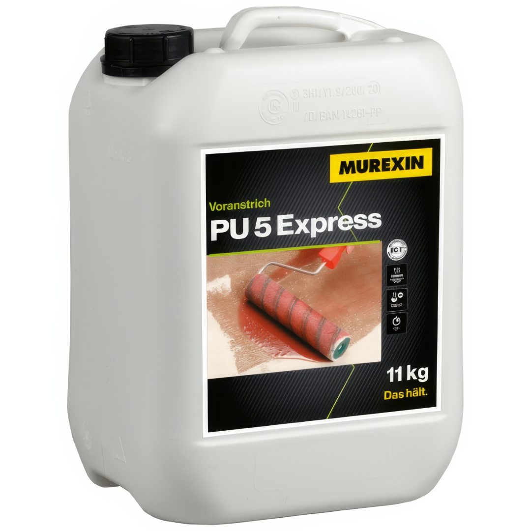 Penetračný náter Murexin PU5 Expres, 11 kg 1-komp. polyuretán, na savý aj nesavý podklad – Obrázok 2
