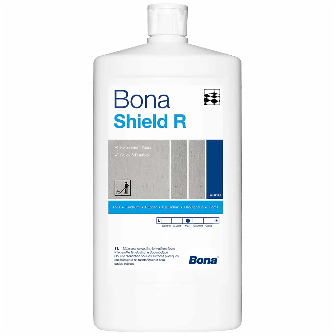 Politúra Bona Shield R mat 1 L, polyuretánová ochrana pre elastické podlahy