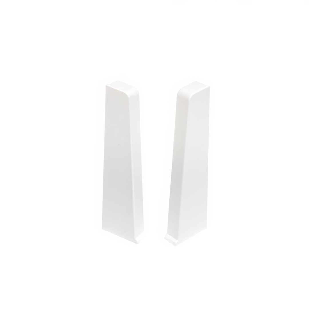 Prvky Cezar Hi Line Prestige 75 Biela Lesklá (RAL 9003) - Ukončenie ľavé+pravé (1 bal = 1 ľavé + 1 pravé)