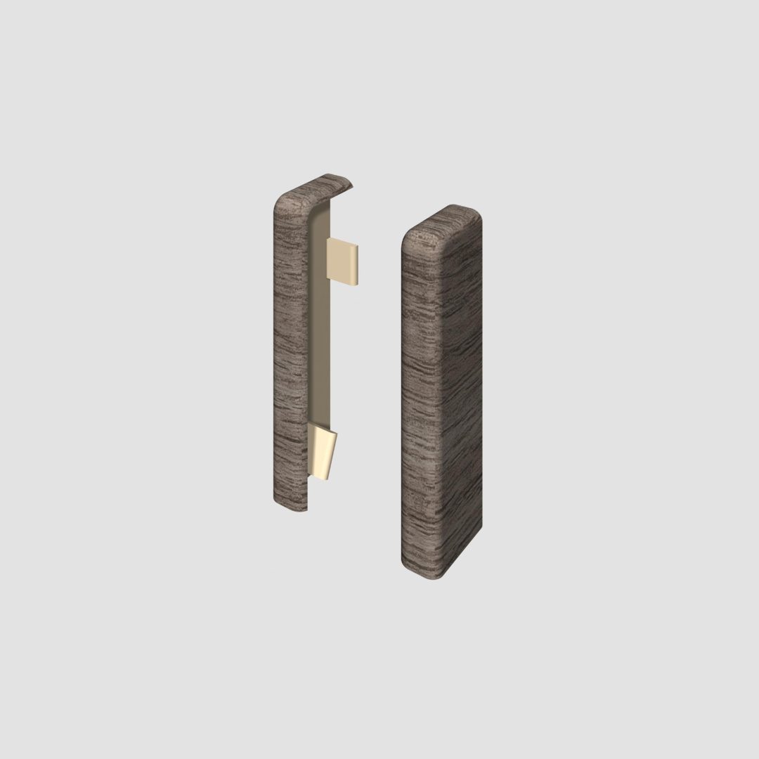 Prvky Egger 58 "cubical" Dub antracit - Ukončenie ľavé+pravé 1839924 (1+1 ks/bal)