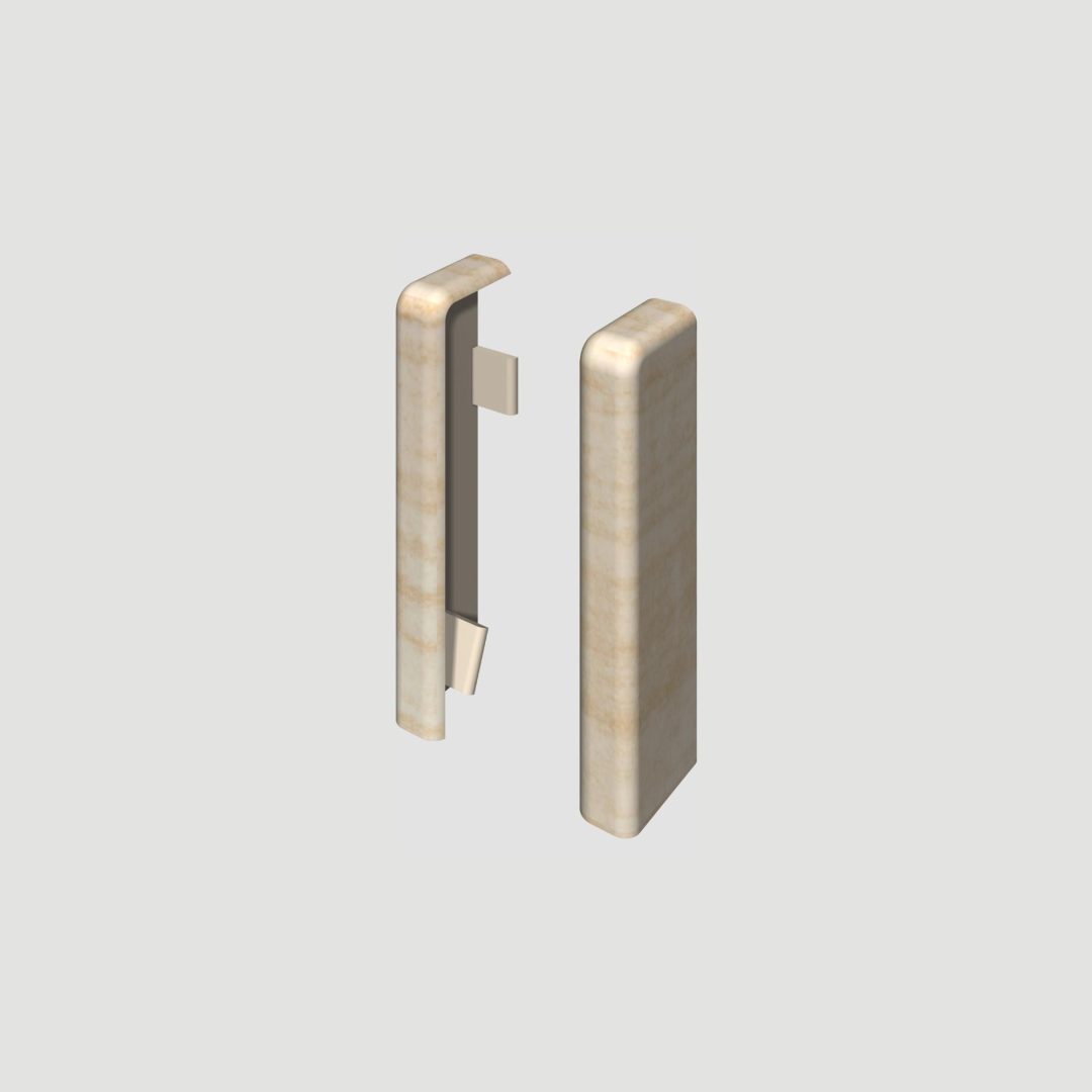 Prvky Egger 58 "cubical" Dub krémový - Ukončenie ľavé+pravé 1839912 (1+1 ks/bal)