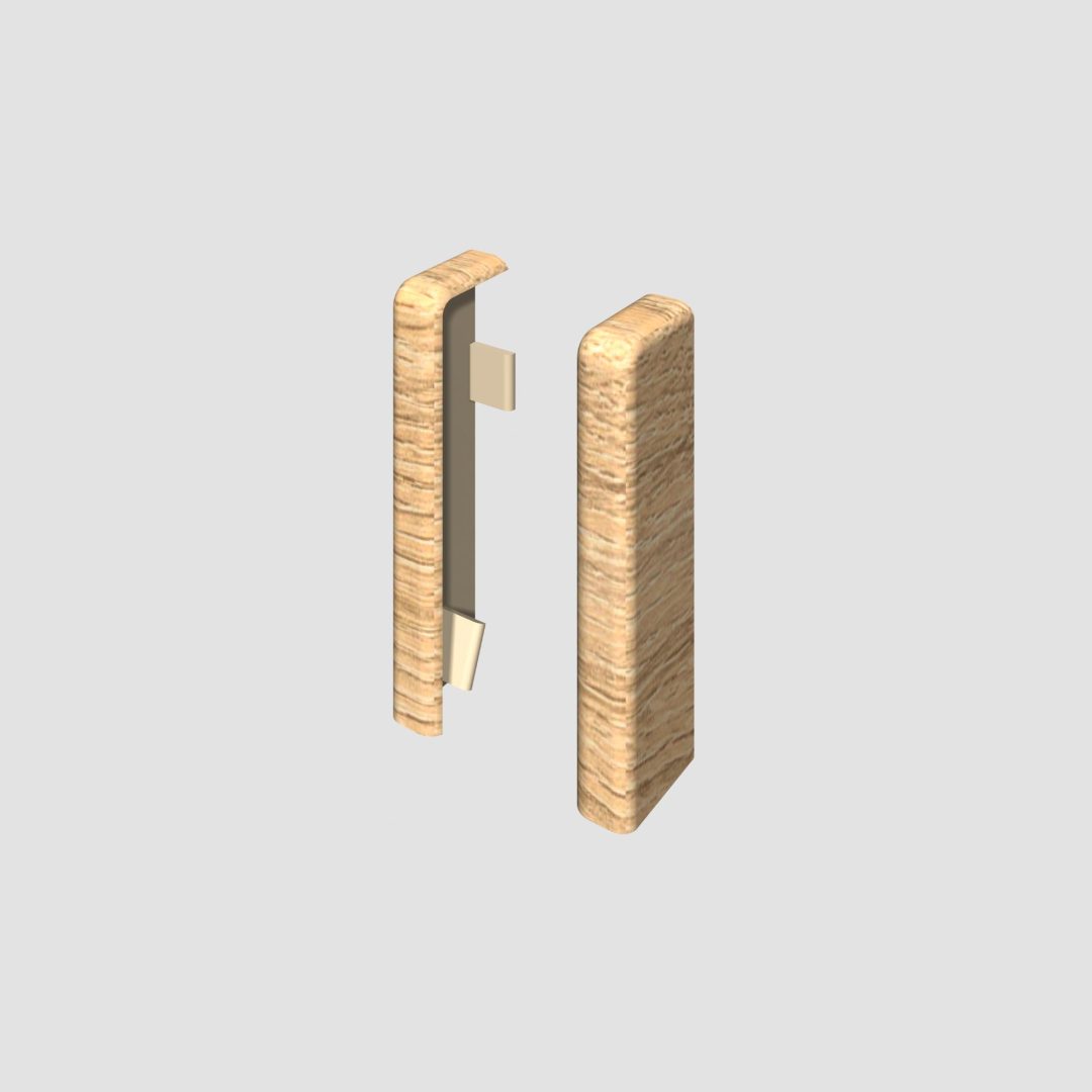 Prvky Egger 58 "cubical" Dub pieskový - Ukončenie ľavé+pravé 1839860 (1+1 ks/bal)