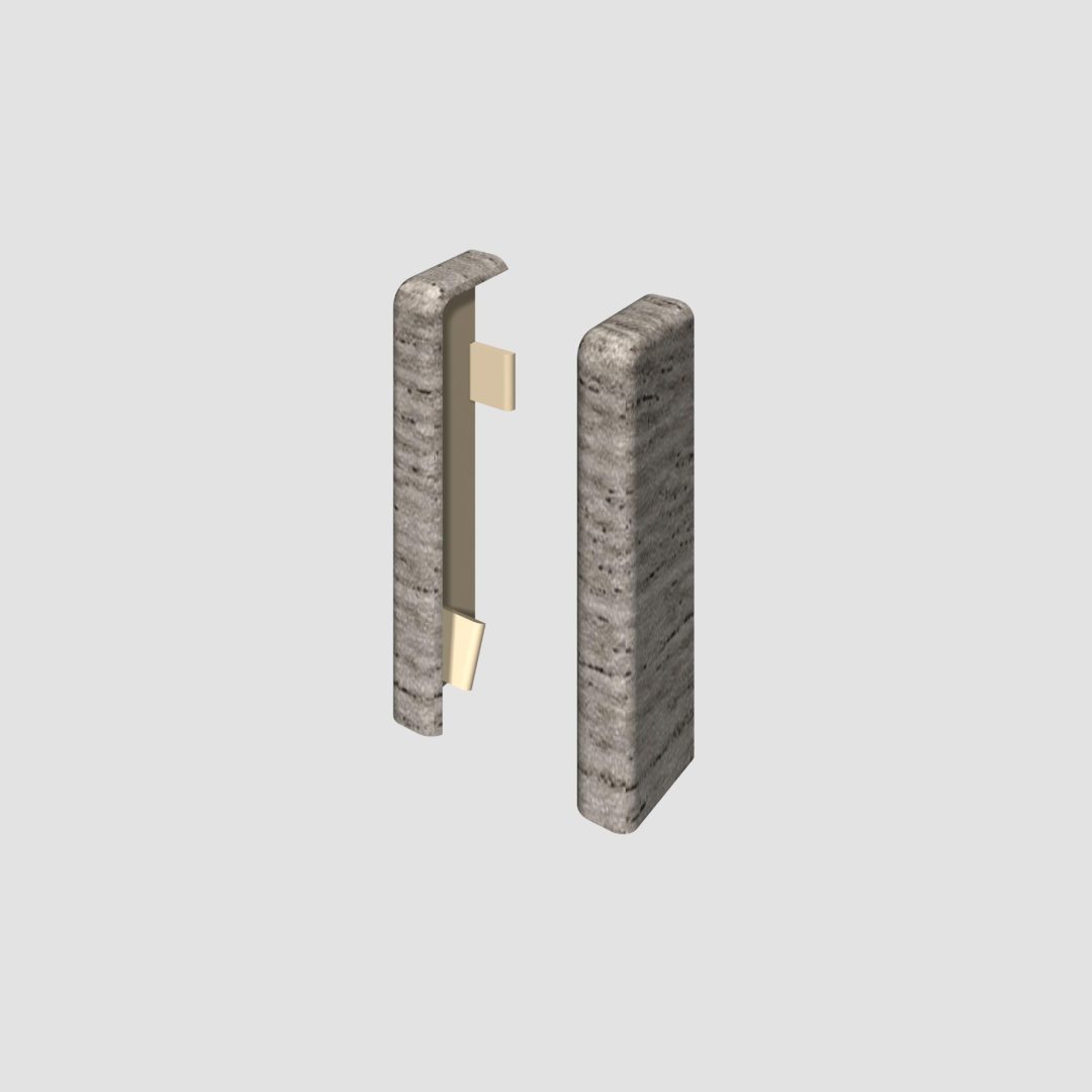 Prvky Egger 58 "cubical" Dub strieborný - Ukončenie ľavé+pravé 1839856 (1+1 ks/bal)