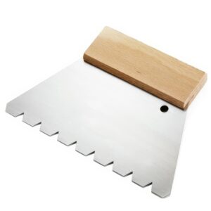 Stierka Bona na lepidlo na parkety hrubá, ozubenie B13, šírka 18 cm (spotreba 1250 g/m²)