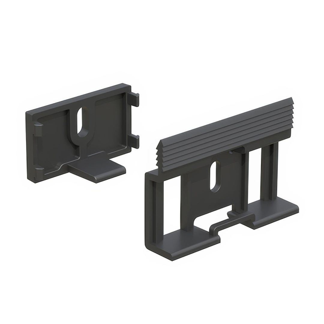 Úchyt na soklové lišty CEZAR Masterline 6 a 8 cm, CLIP+HOLDER (25 ks/bal)