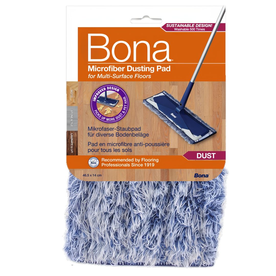Utierka Bona Dusting Pad, bielo-modrá k mopu