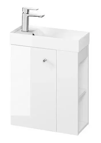 Skrinka LARGA 49x55x22cm pod umývadlo do WC biela (demont)